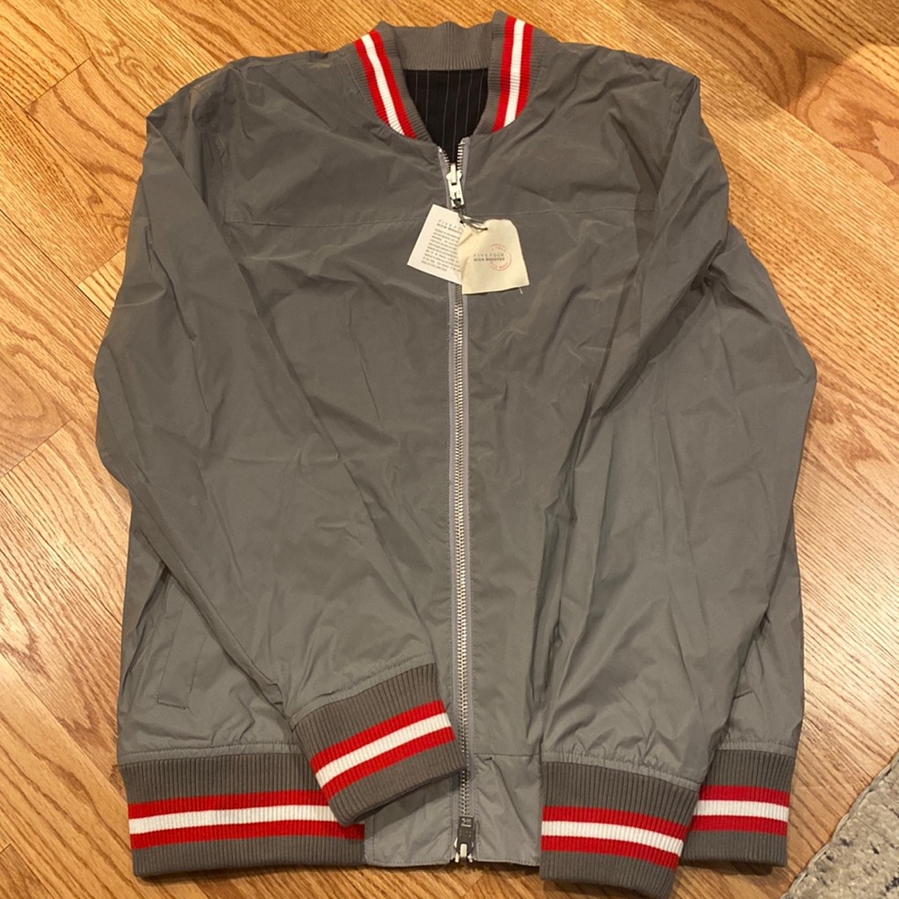 Mens Five Four Nick Wooster reflective jacket